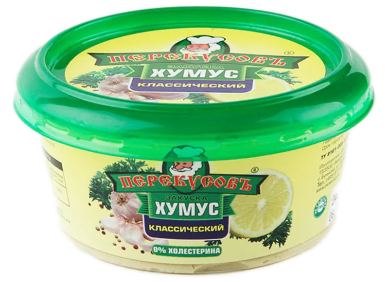 Хумус «Перекусовъ» классический, 150 граммов
