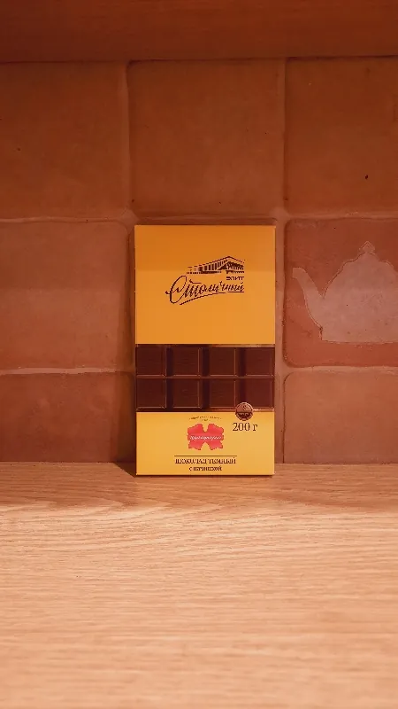 Шоколад «Столичный элит» тёмный с помадной начинкой, 200 г