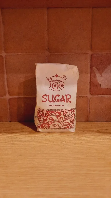 Сахар белый кристаллический ТС2, свекловичный, 900 г