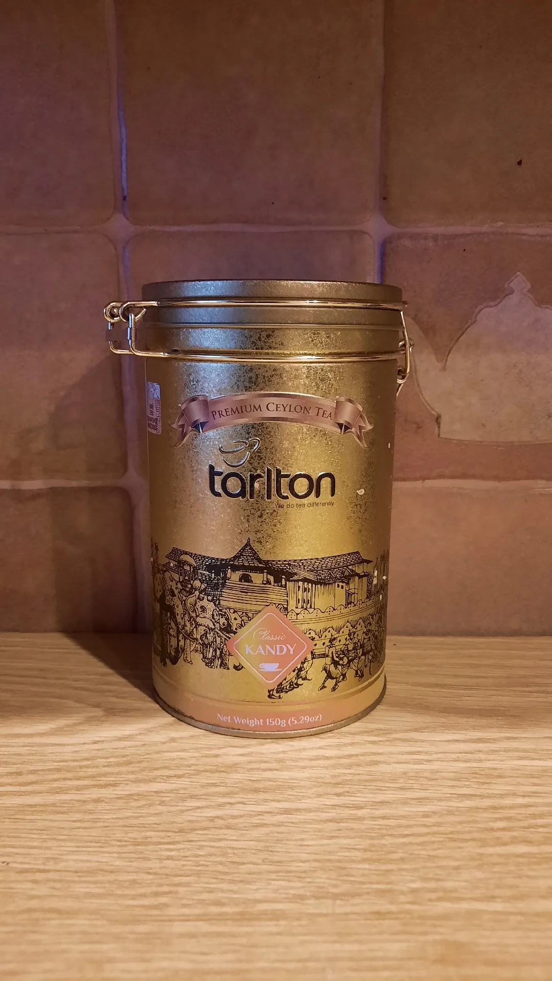 Чёрный чай Tarlton Premium Kandy, 150 г