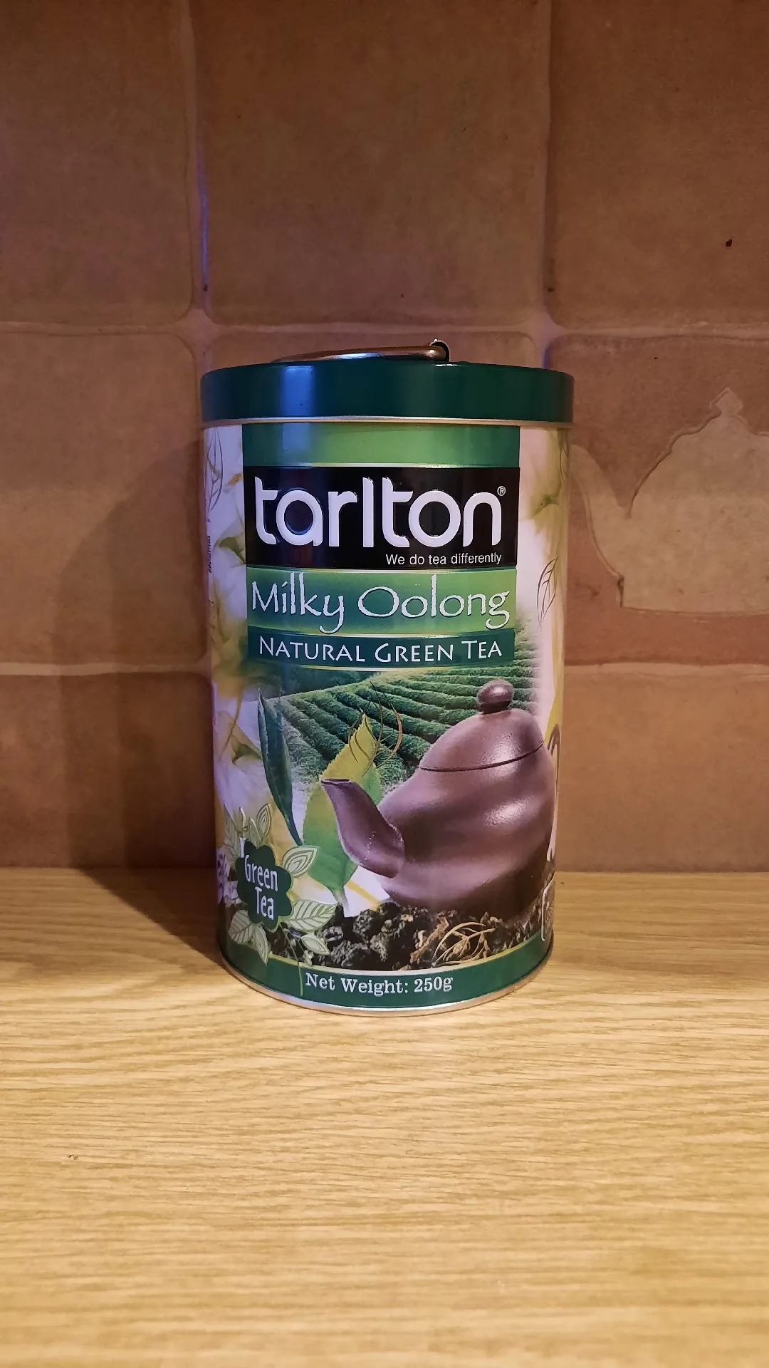 Зелёный чай Тарлтон Молочный Улун / Tarlton «Milky Oolong», 250 граммов