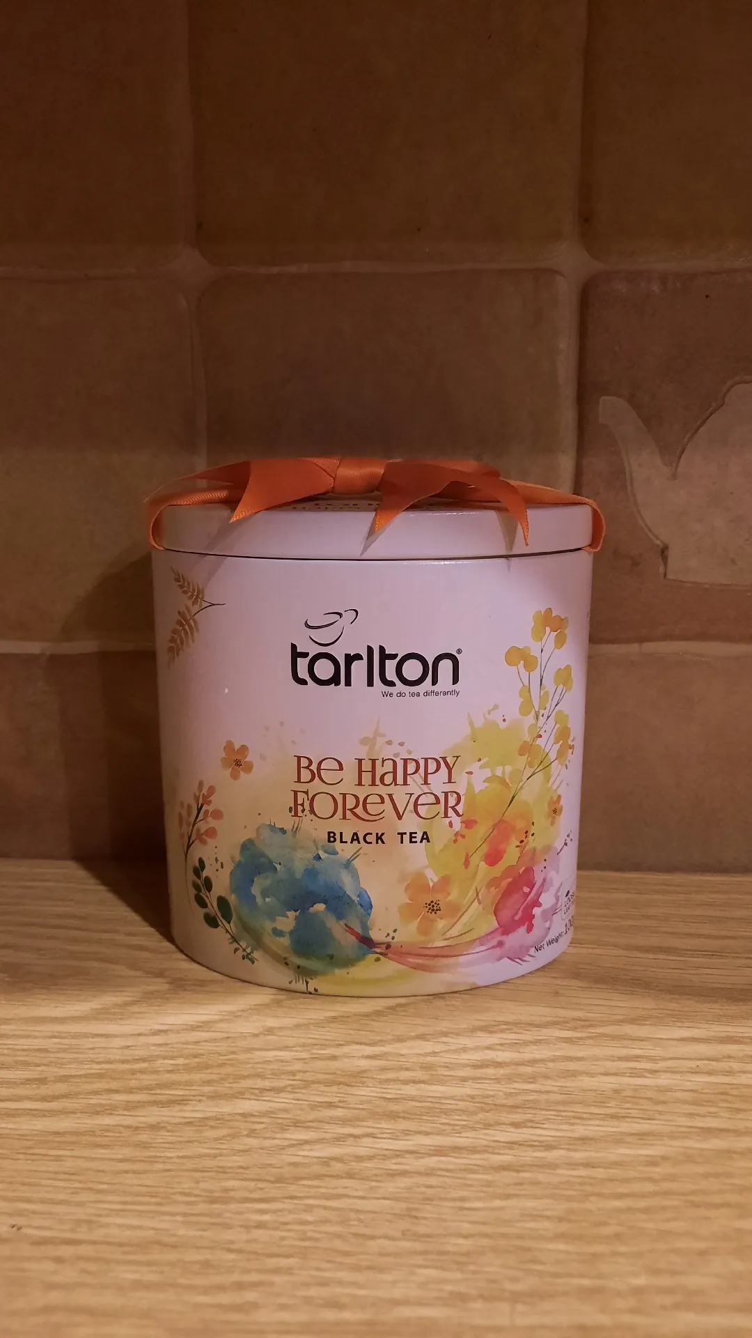 Чёрный чай Тарлтон Би Хэппи Форева / Tarlton Be Happy Forever black tea