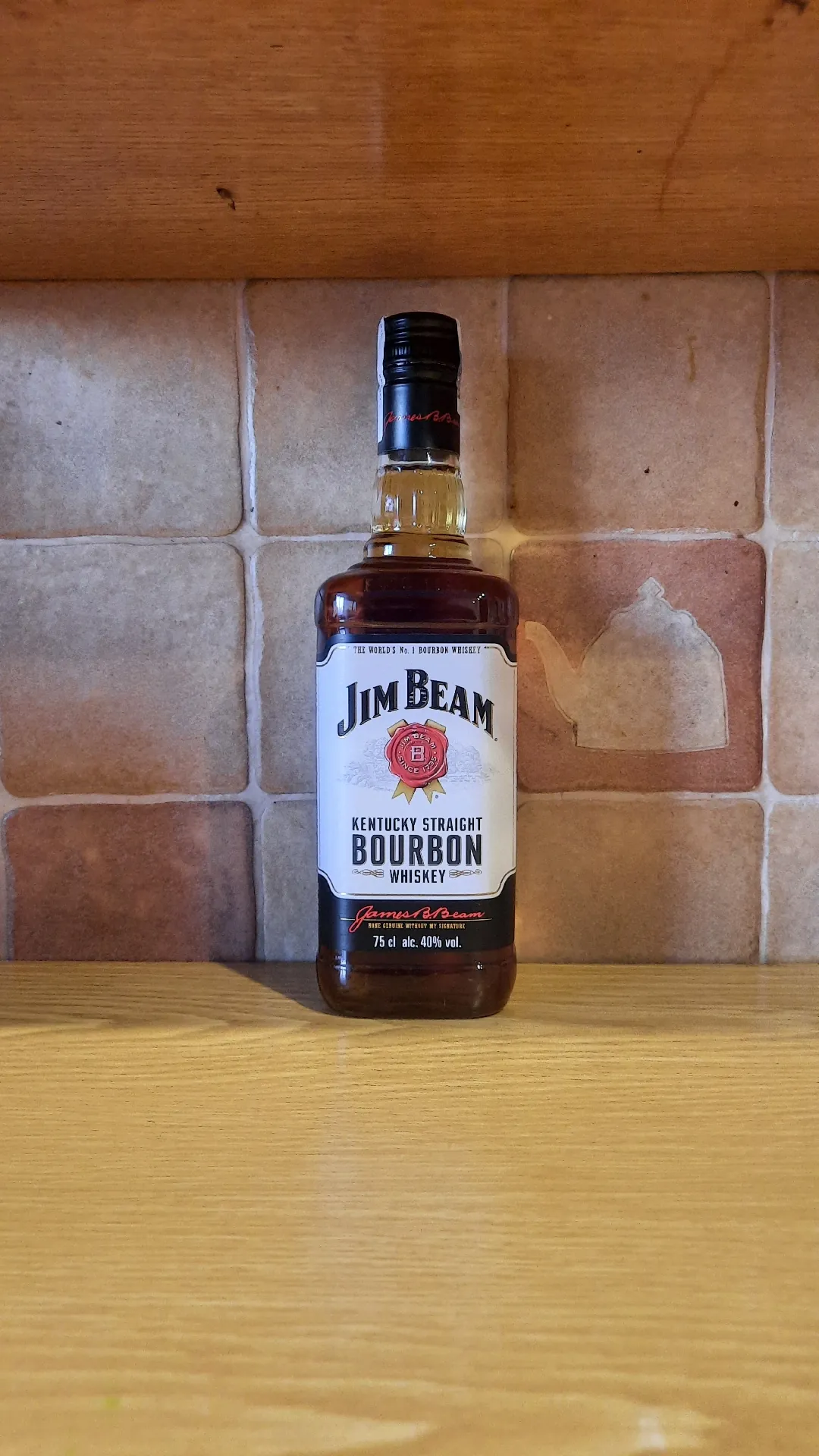 Виски Jim Beam Kentucky Straight Bourbon Whiskey, 750 мл, 40%