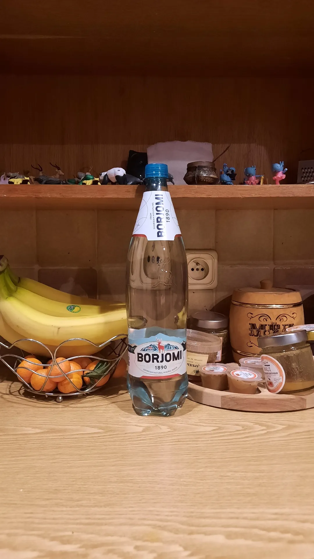 Минеральная вода сильногазированная Боржоми, 1,25 л