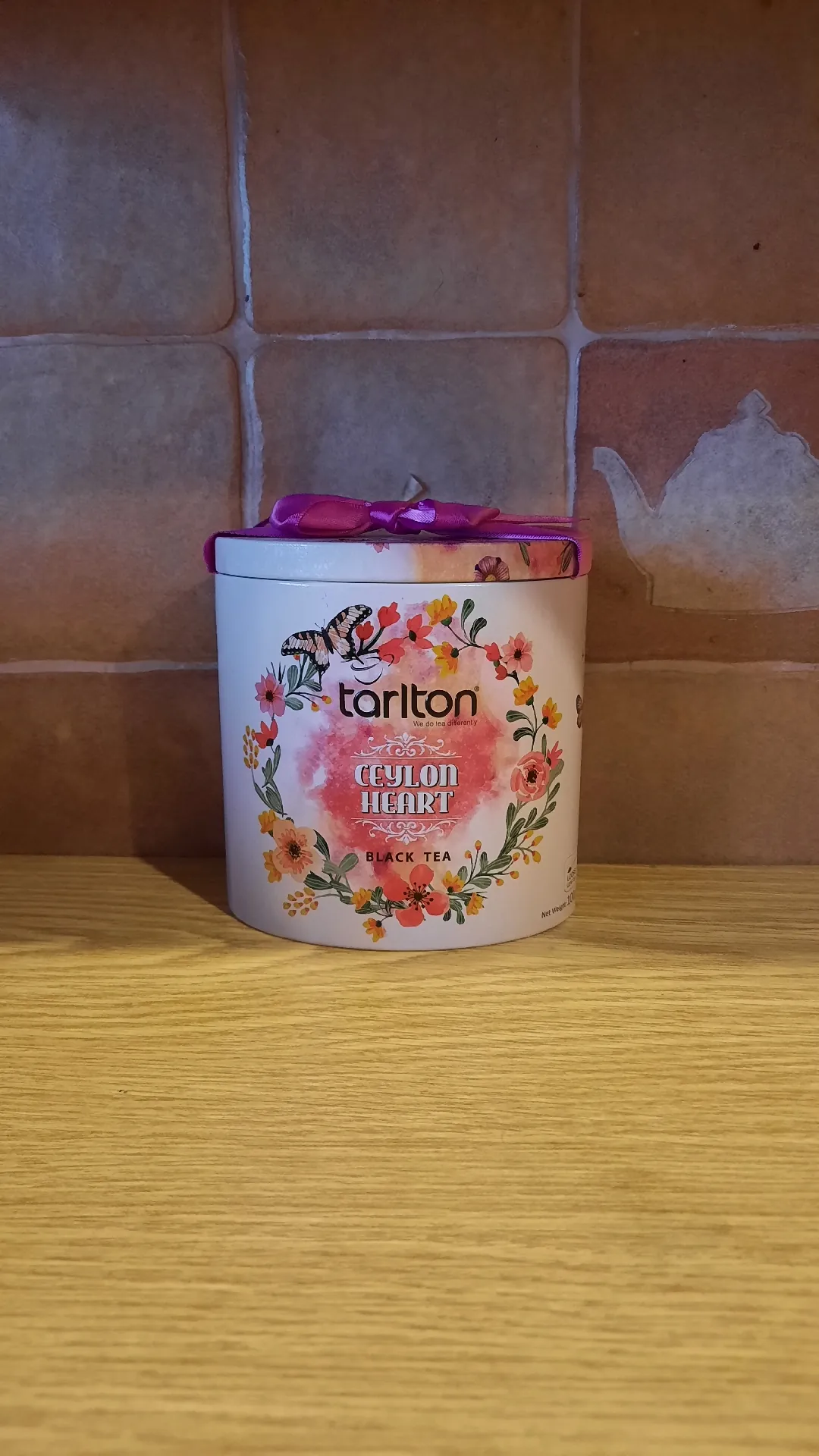 Чай чёрный мелкий лист Tarlton «Ceylon Heart» (Сердце Цейлона), 100 г