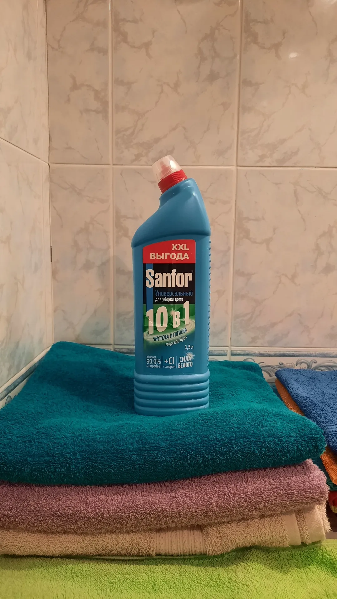 Чистящее средство Sanfor «Универсальный 10 в 1» XXL, 1,5 л