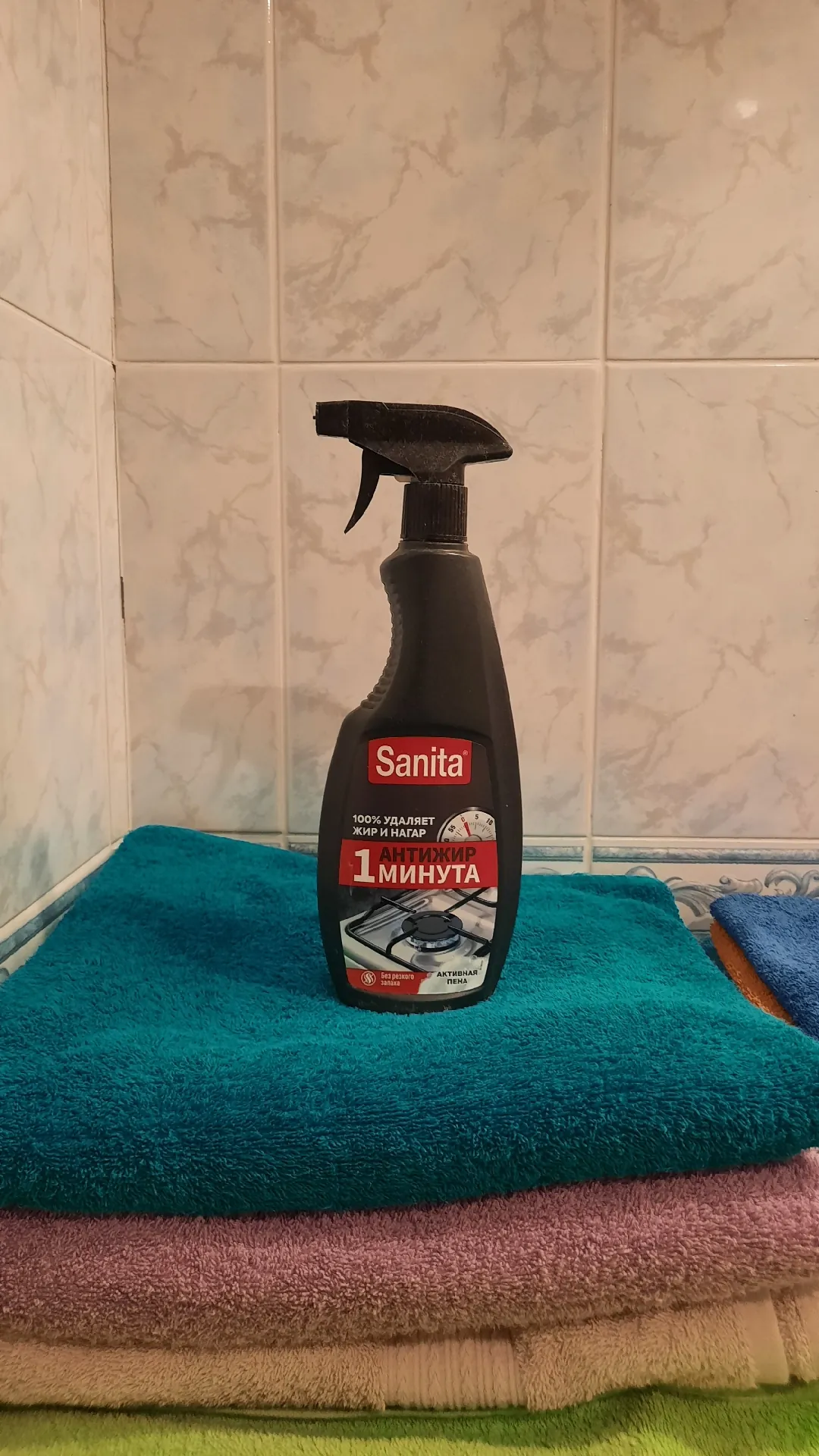 Чистящее средство Sanita «Антижир 1 минута», 500 мл