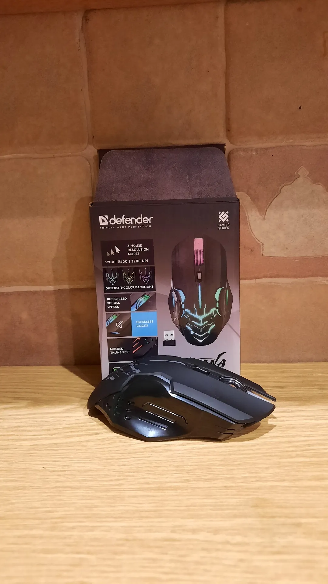 Беспроводная игровая мышь Defender Katana GM-511