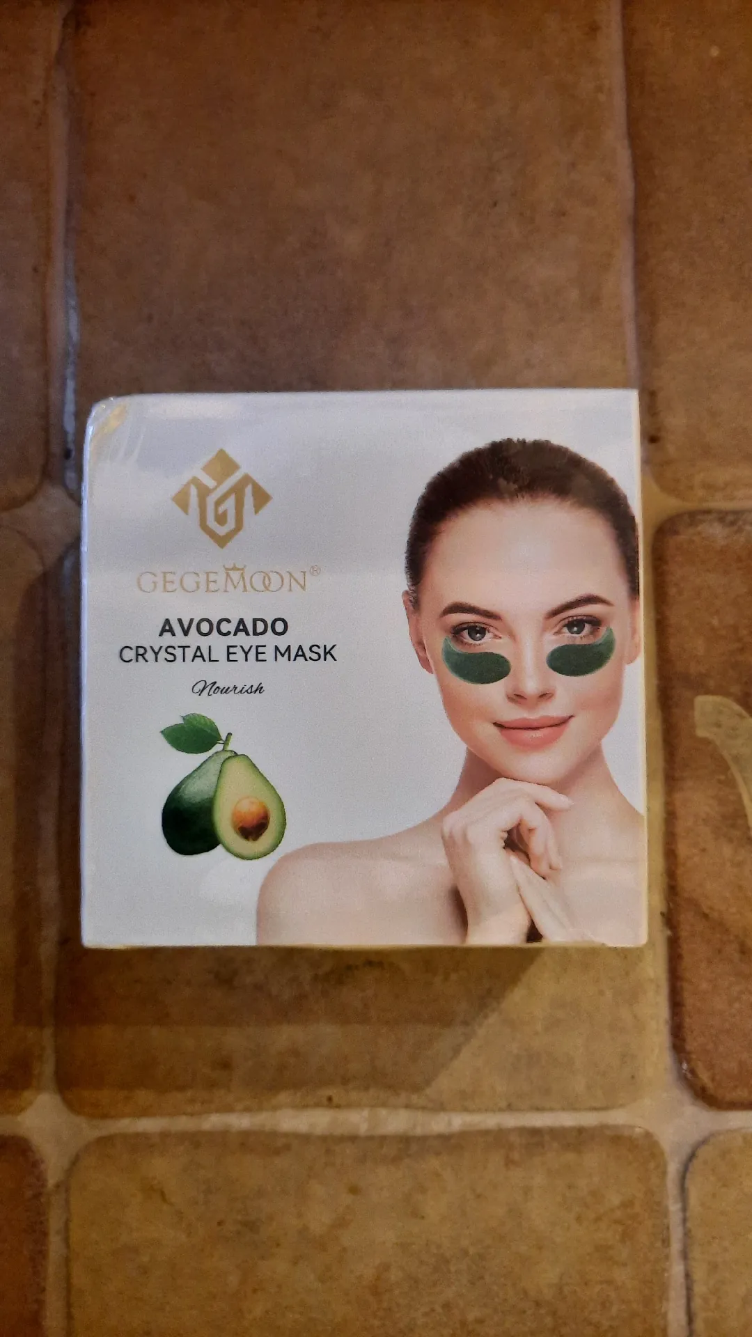Гидрогелевые патчи для глаз «Avocado Crystal Eye Mask» с авокадо, 60 шт.