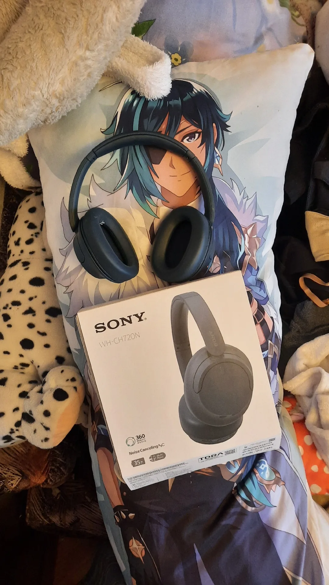 Беспроводные наушники Sony WH-CH720N (синий)