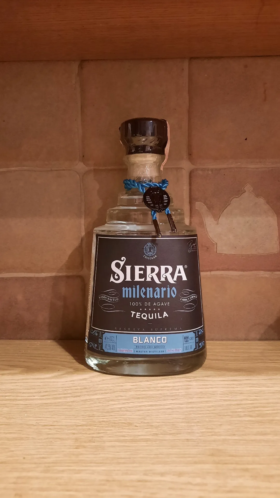 Текила Sierra Milenario Blanco, 41,5%, 0,7 л