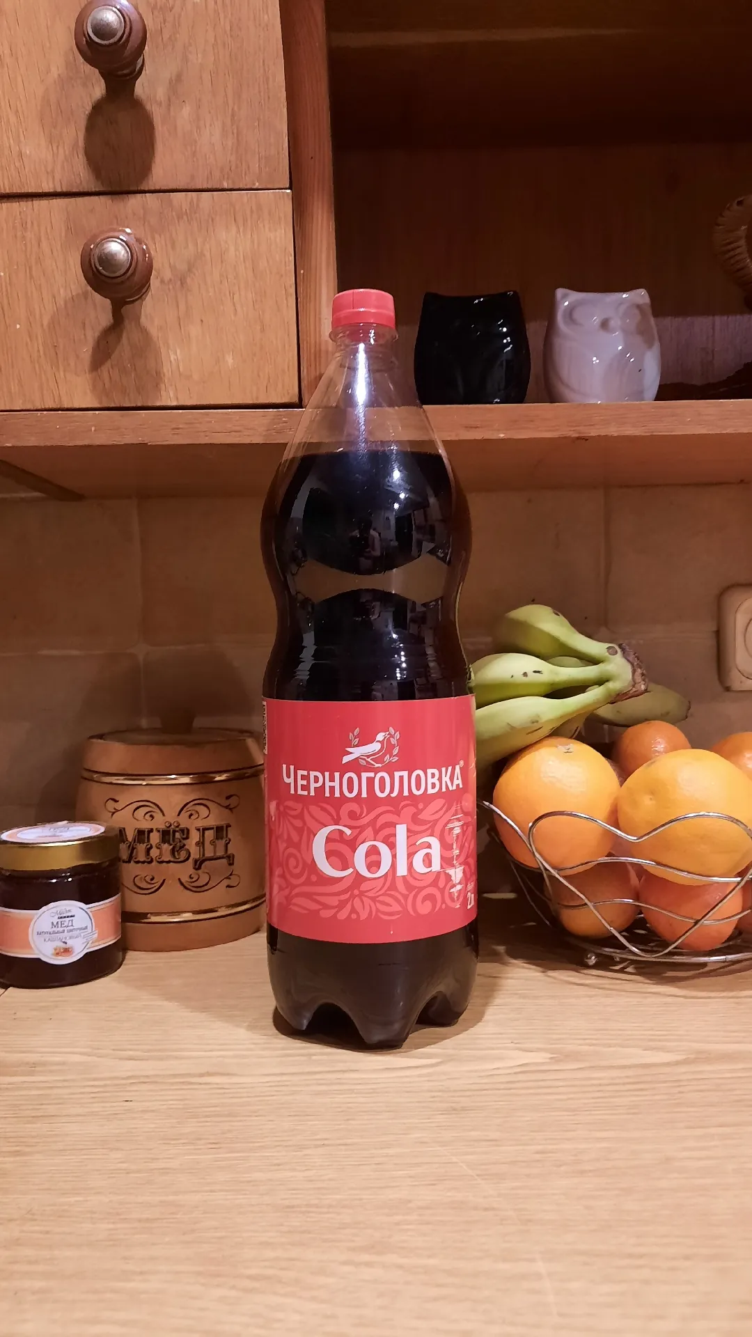 Напиток газированный «Черноголовка Кола», 2 л