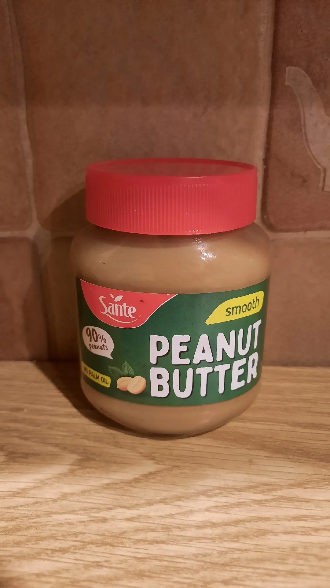 Арахисовая паста Sante без пальмового масла, 350 г