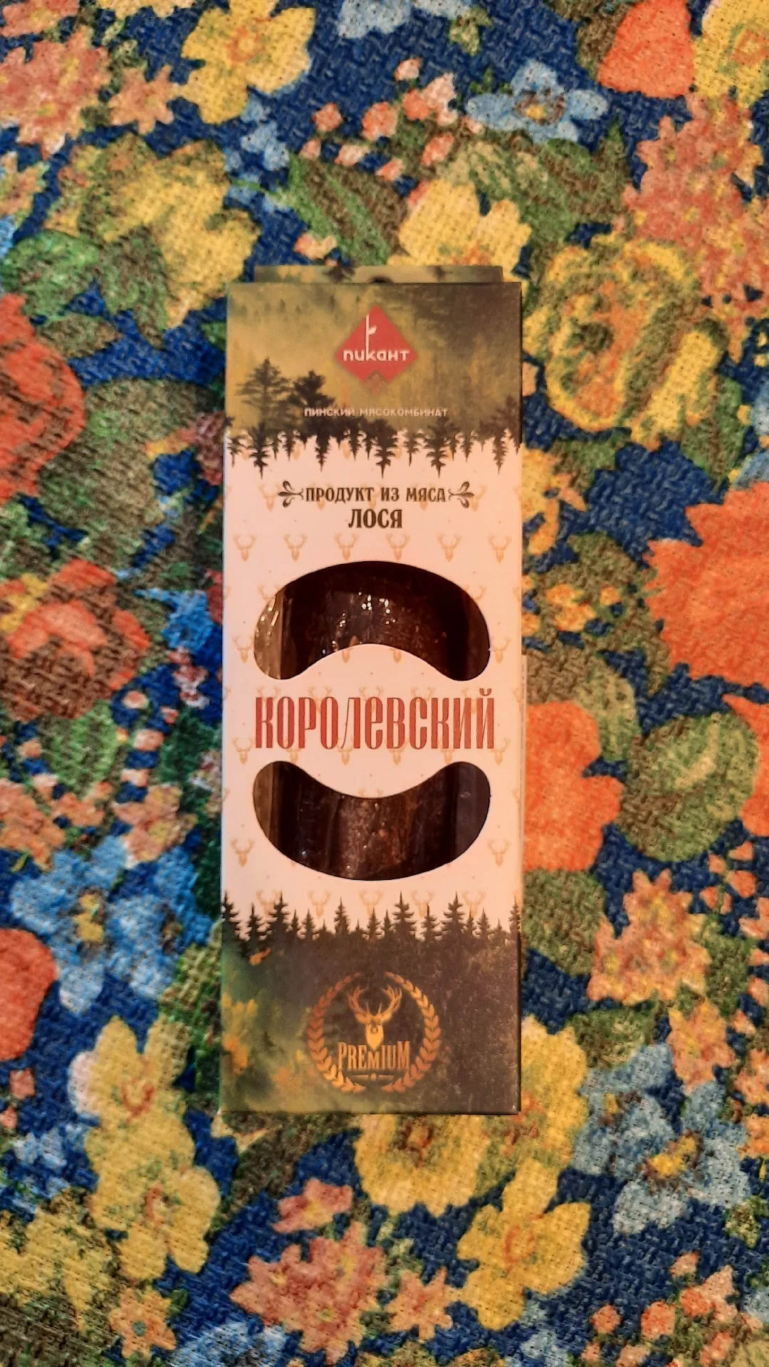 Продукт из мяса лося «Королевский», 150 г