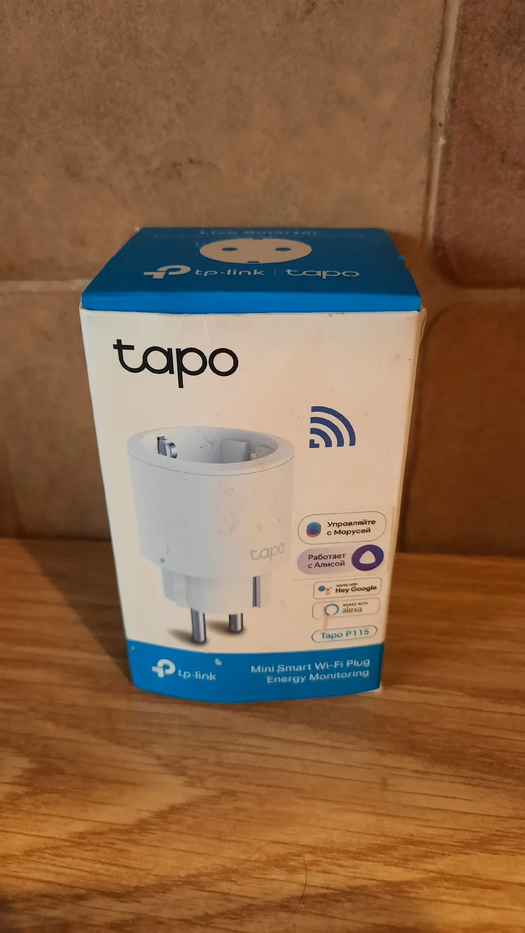 Умная розетка TP-Link Tapo P115