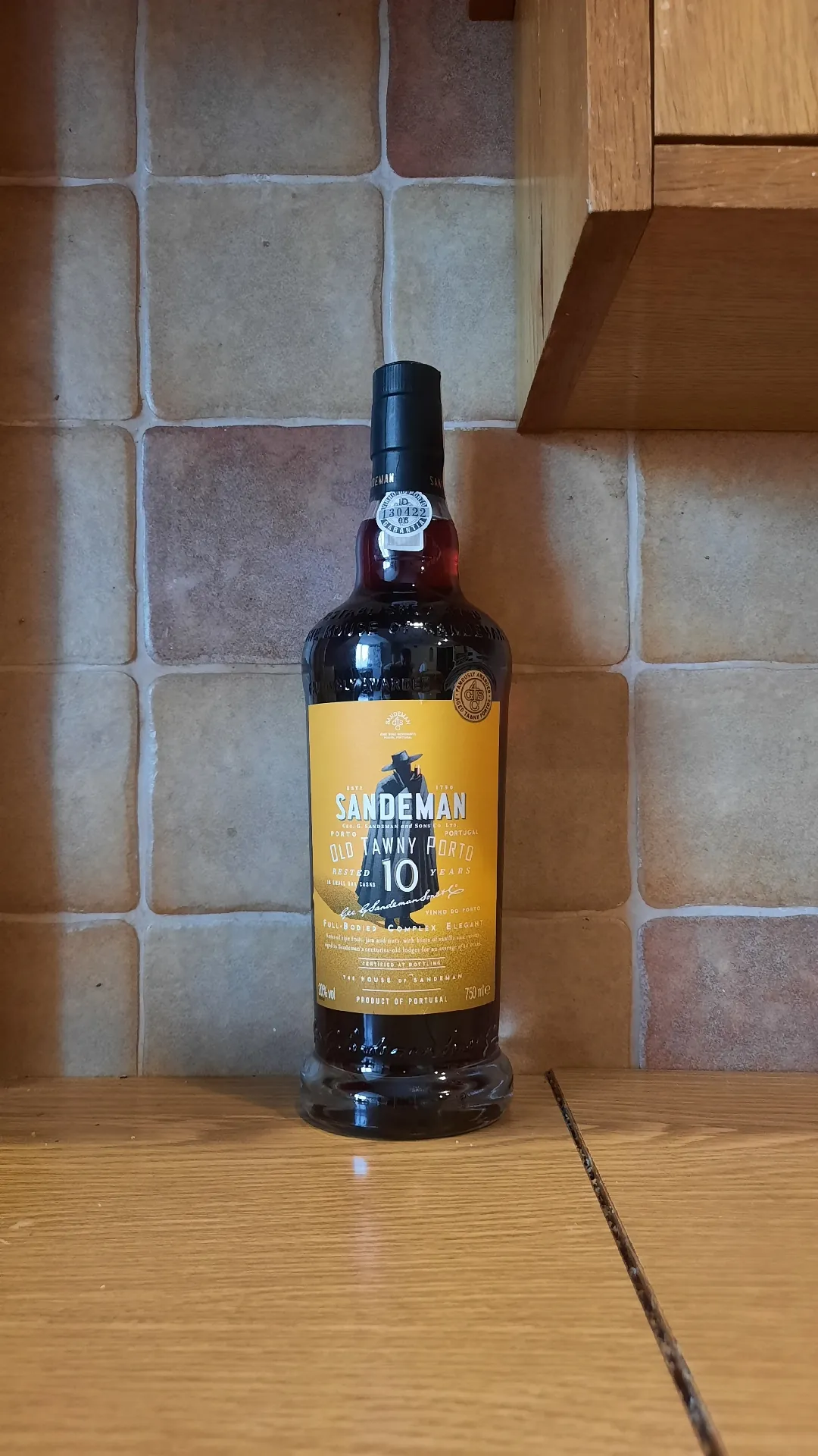 Портвейн Sandeman Old Tawny Porto 10 Years Old, 20%, 0,75 л