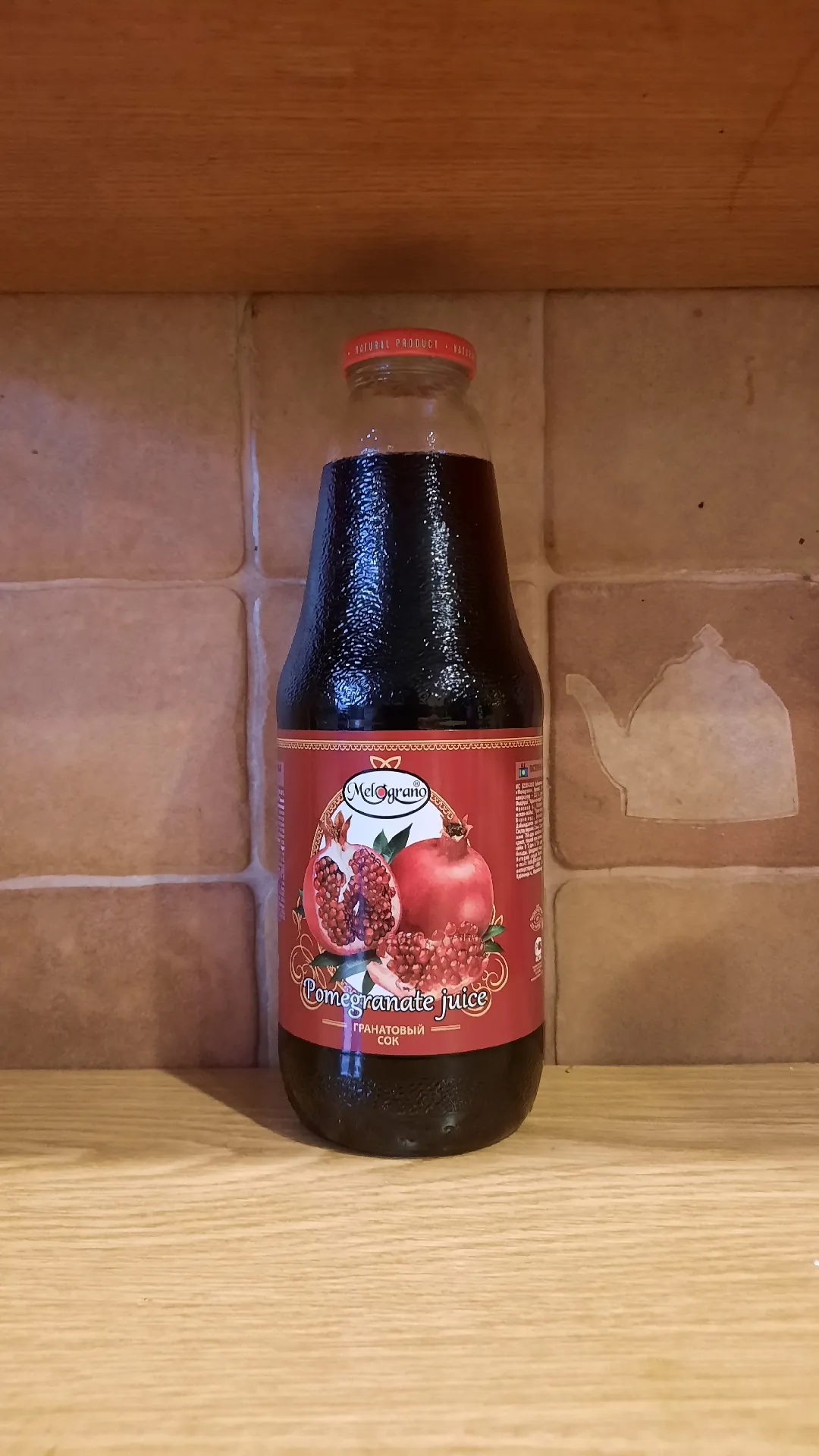 Сок гранатовый Melograno, 1 л