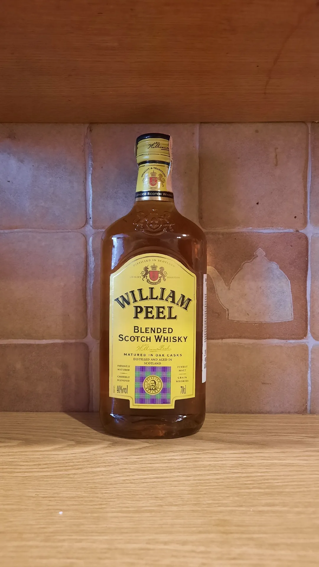 Виски William Peel Selected Old Reserve, 40%, 0,7 л