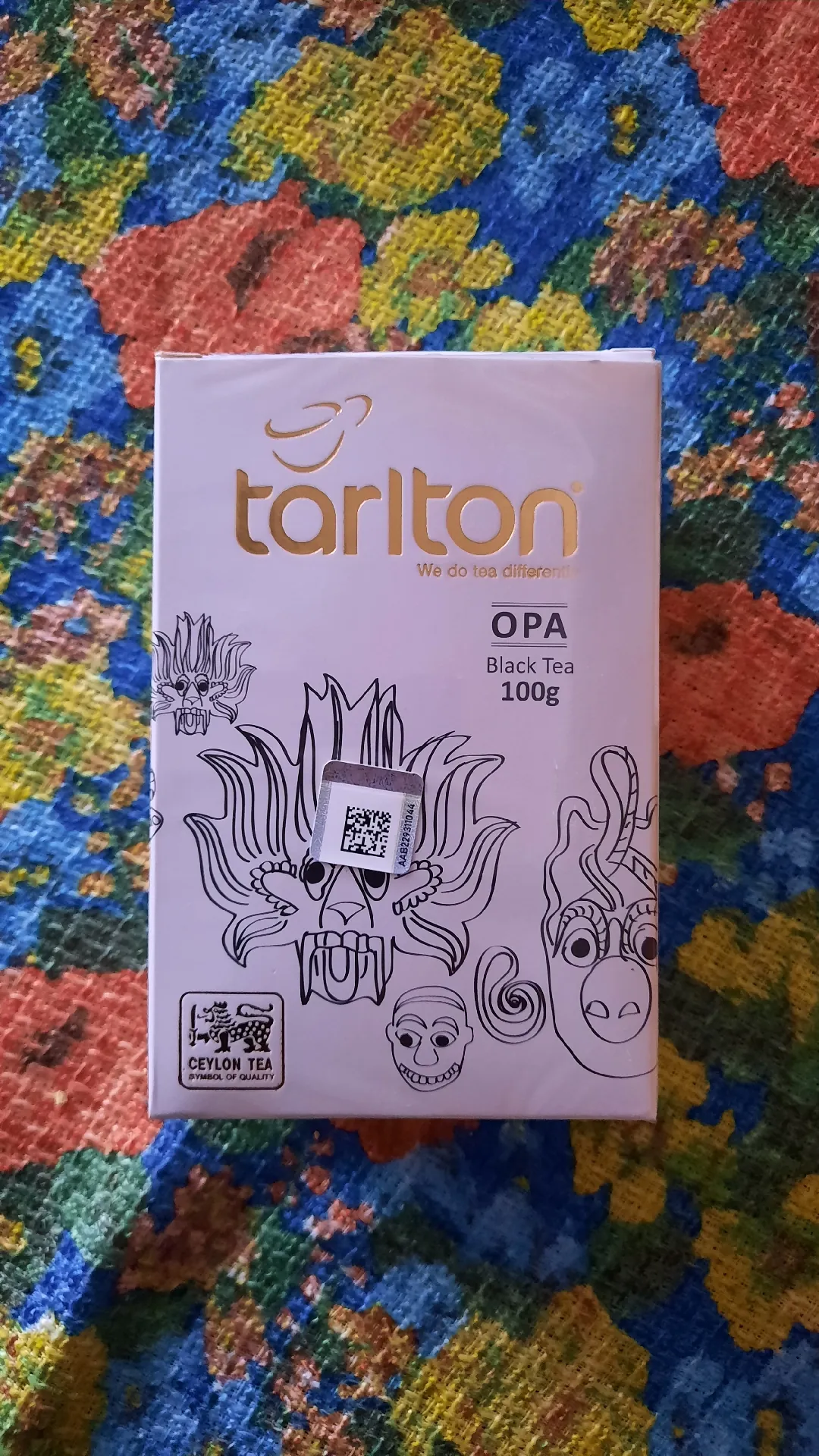 Чай чёрный цейлонский крупнолистовой Tarlton OPA, 100 г