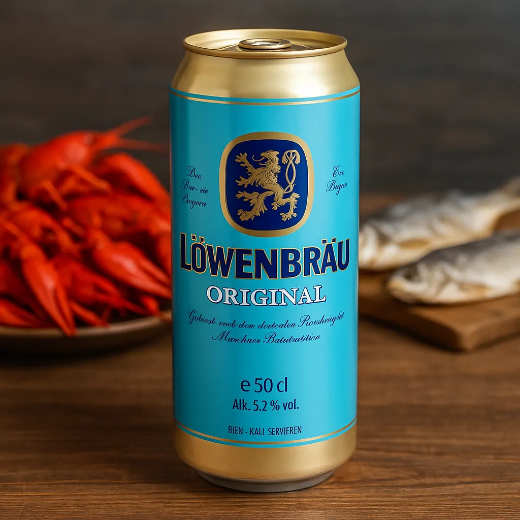 Пиво светлое Löwenbräu Original, 5,2%, 0,5 л
