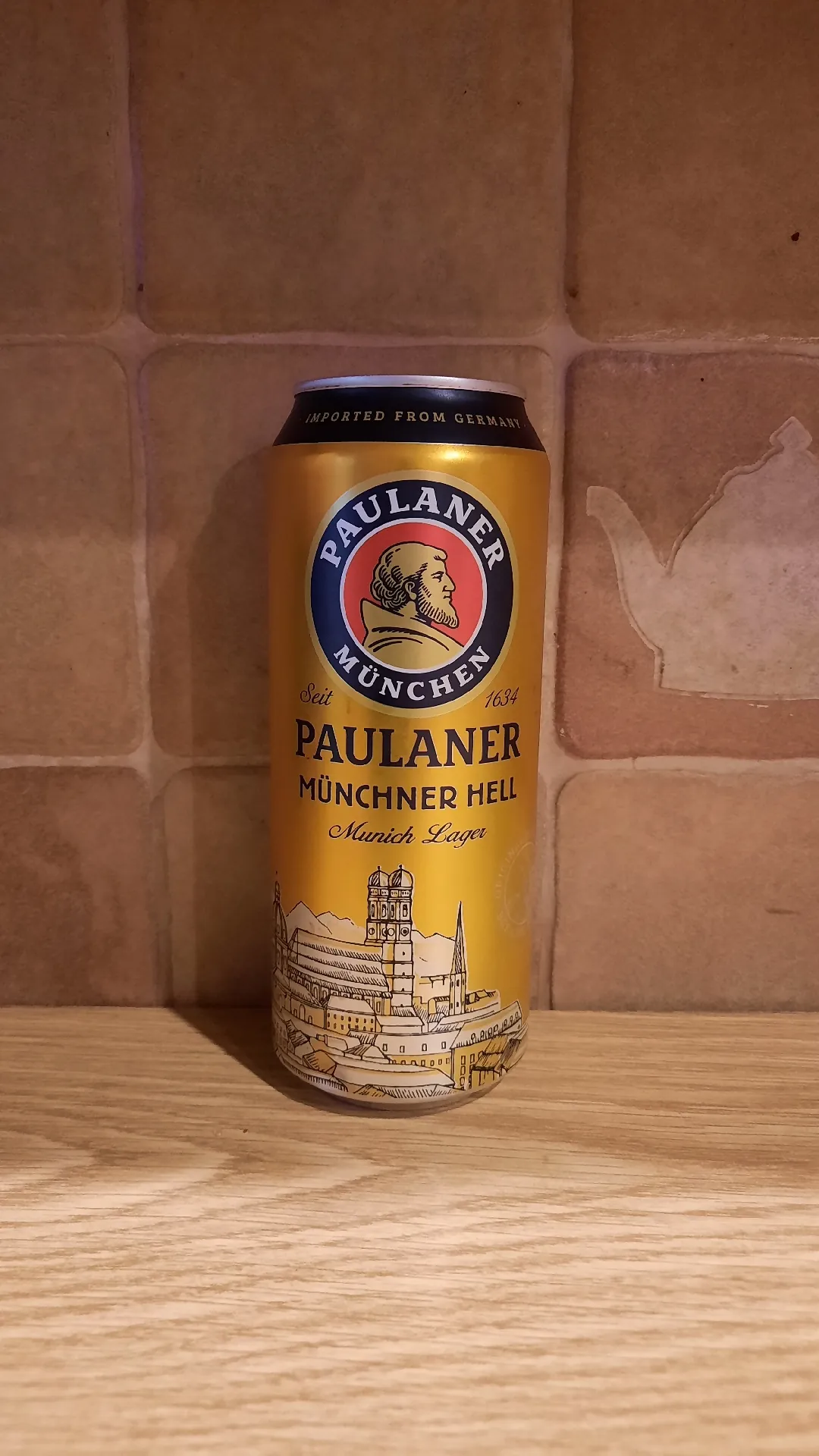 Пиво светлое Paulaner Münchner Hell, 4,9%, 0,5 л
