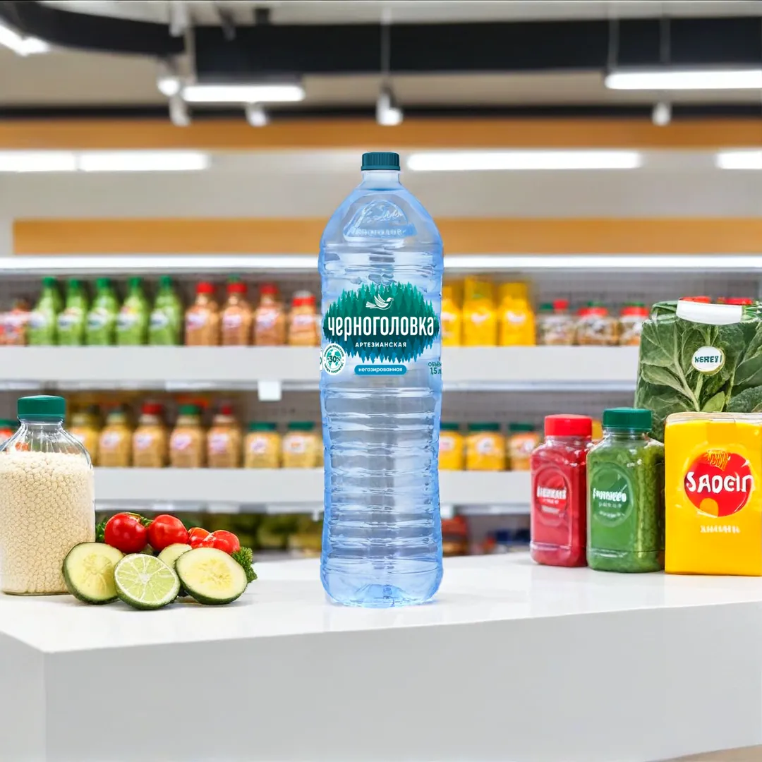 Вода питьевая негазированная «Черноголовка», 1,5 л