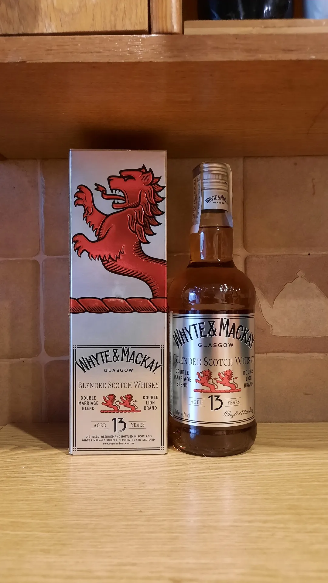 Виски Whyte & Mackay The Thirteen 13 Years Blended Scotch Whisky, 40%, 0,7 л