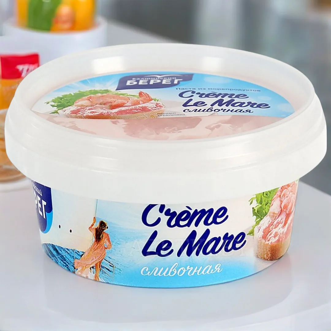 Паста из морепродуктов сливочная Creme Le Mare Балтийский Берег, 150 г