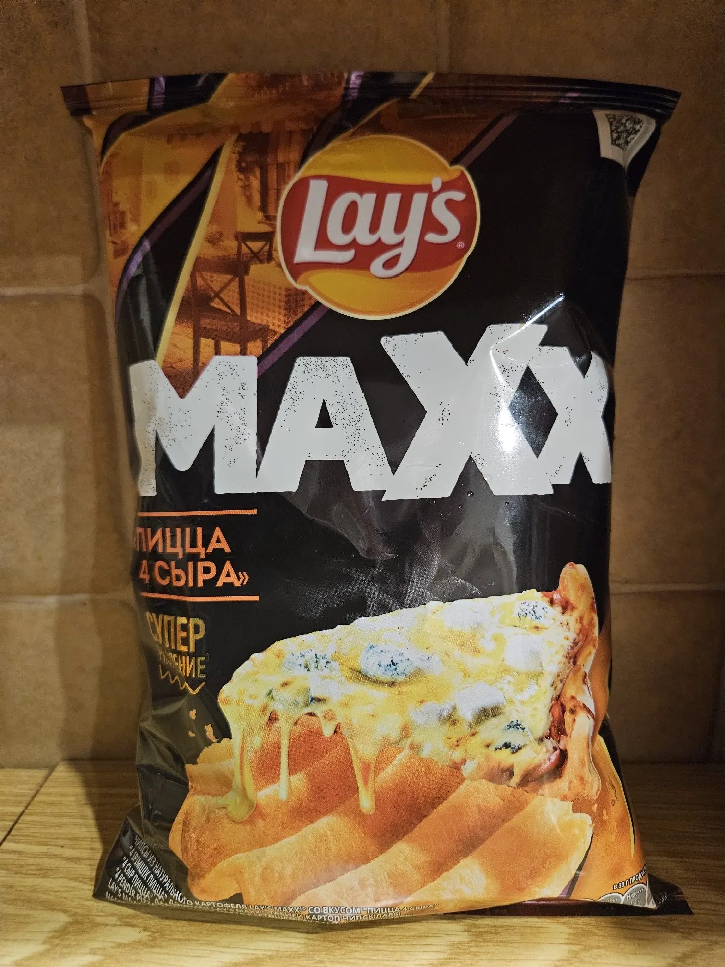 Чипсы картофельные Lay’s MAXX «Пицца 4 сыра», 100 г