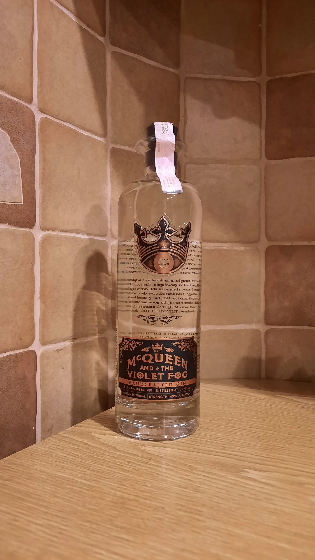 Джин McQueen and the Violet Fog, 40%, 0,7 л