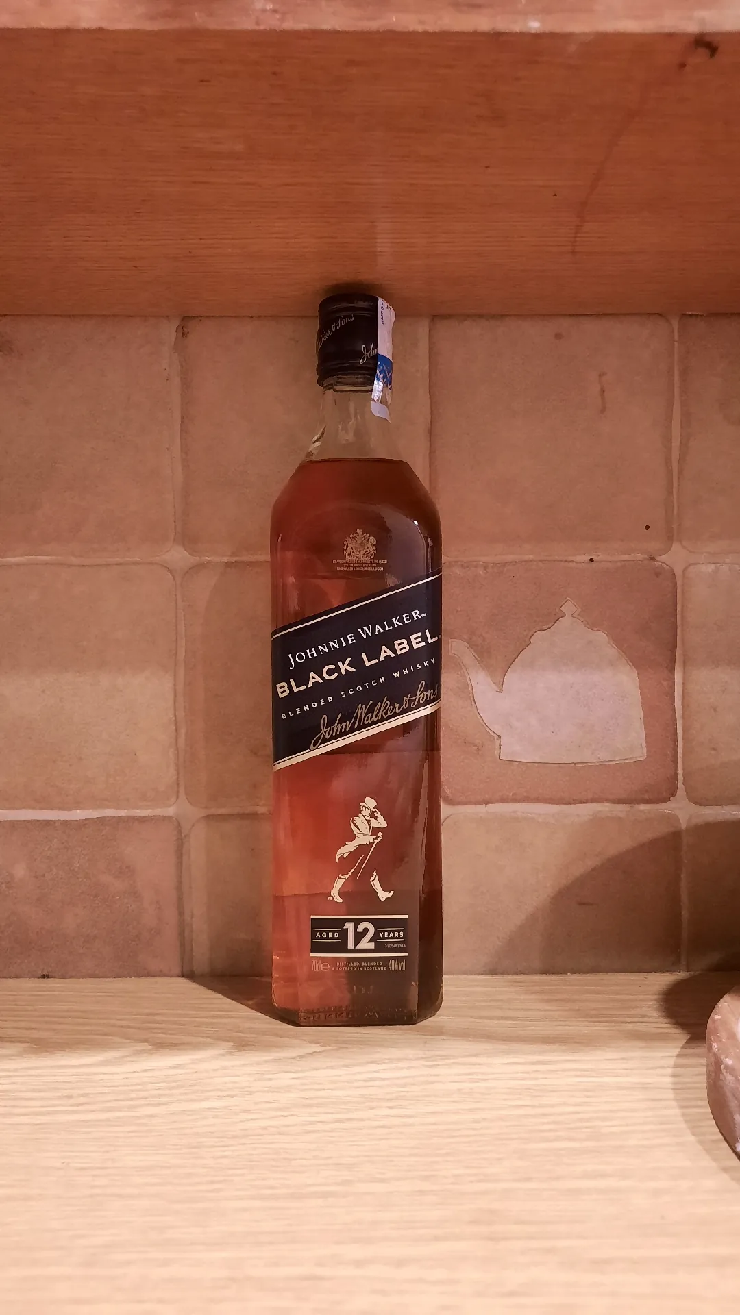 Виски Johnnie Walker Black Label 12 Years Old, 40%, 0,7 л