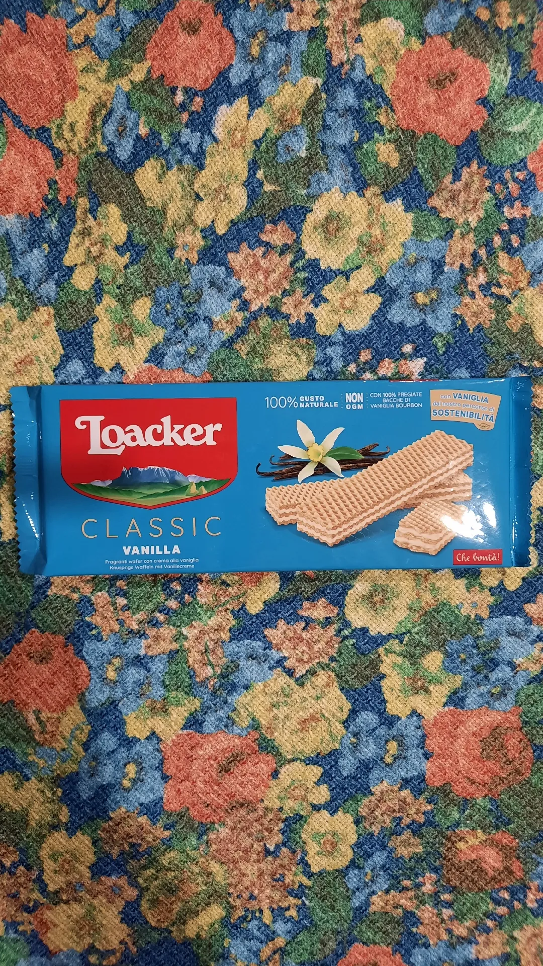 Вафли Loacker Classic Vanilla, 175 г