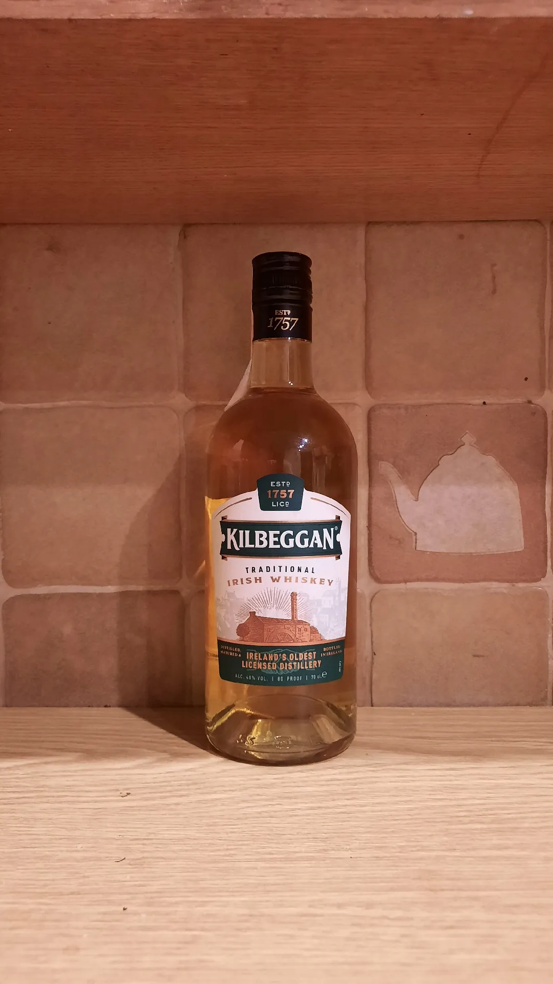 Виски Kilbeggan Traditional, 40%, 0,7 л