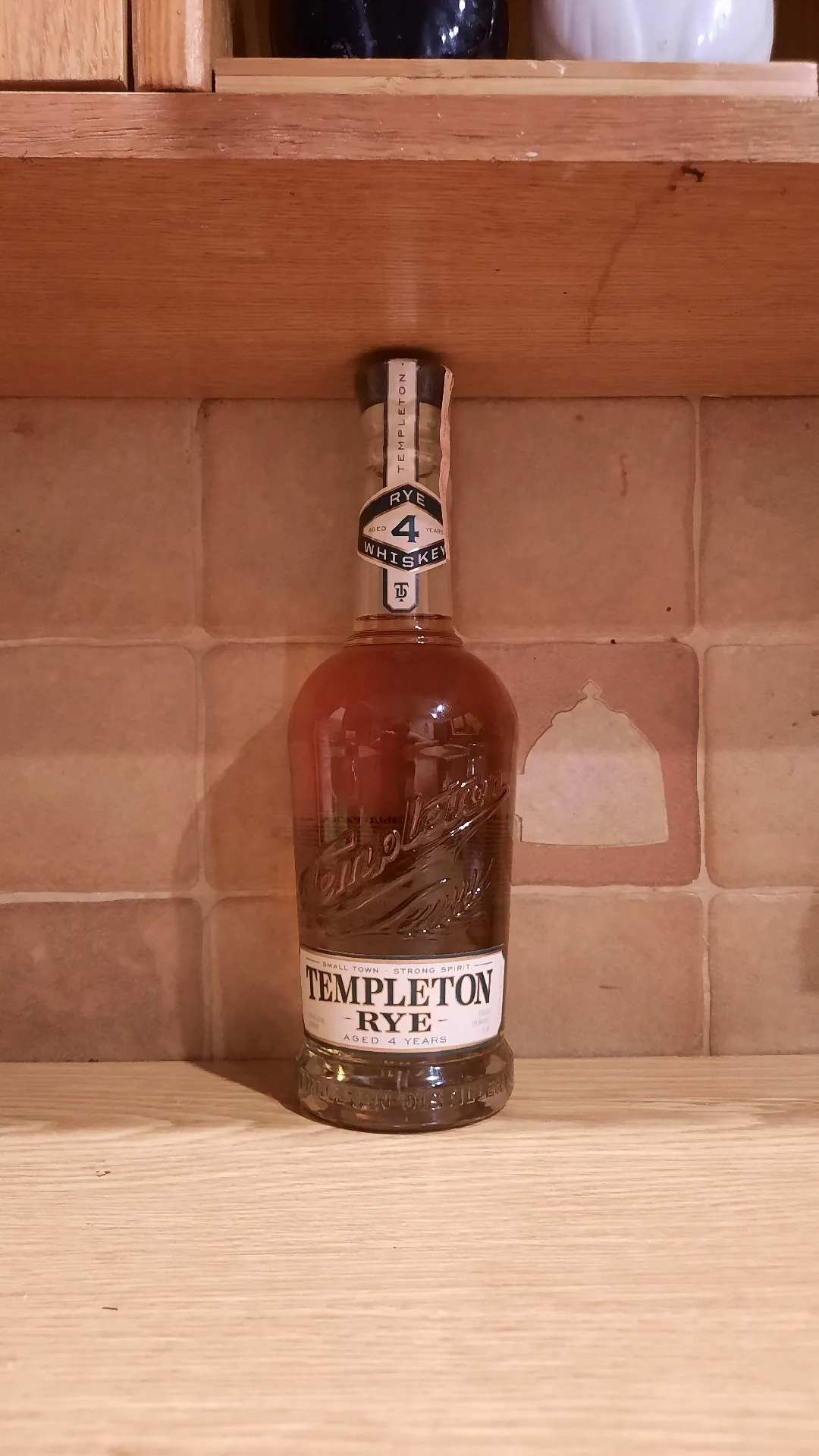Виски Templeton Rye 4 Years Old, 40%, 0,7 л