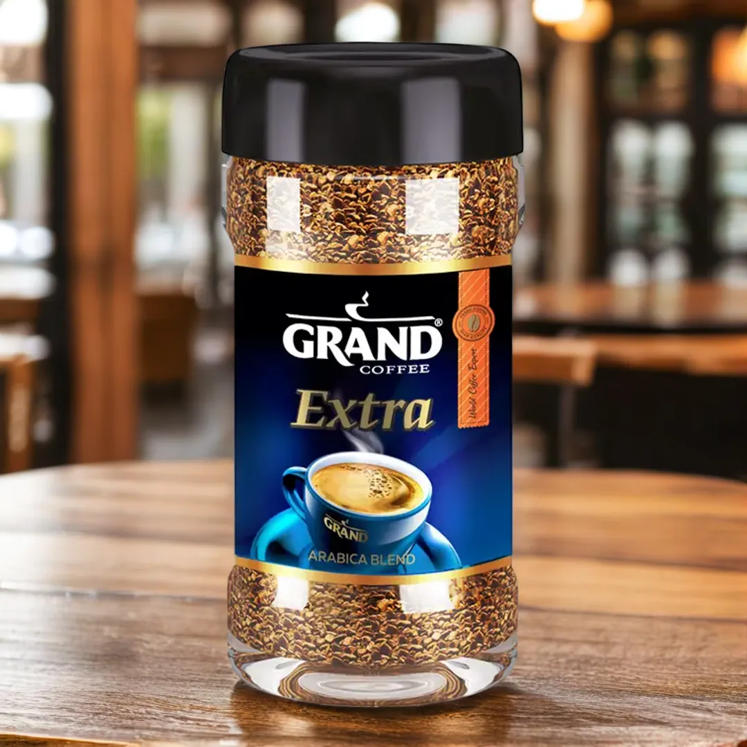 Кофе натуральный растворимый сублимированный Grand Extra, 80 г