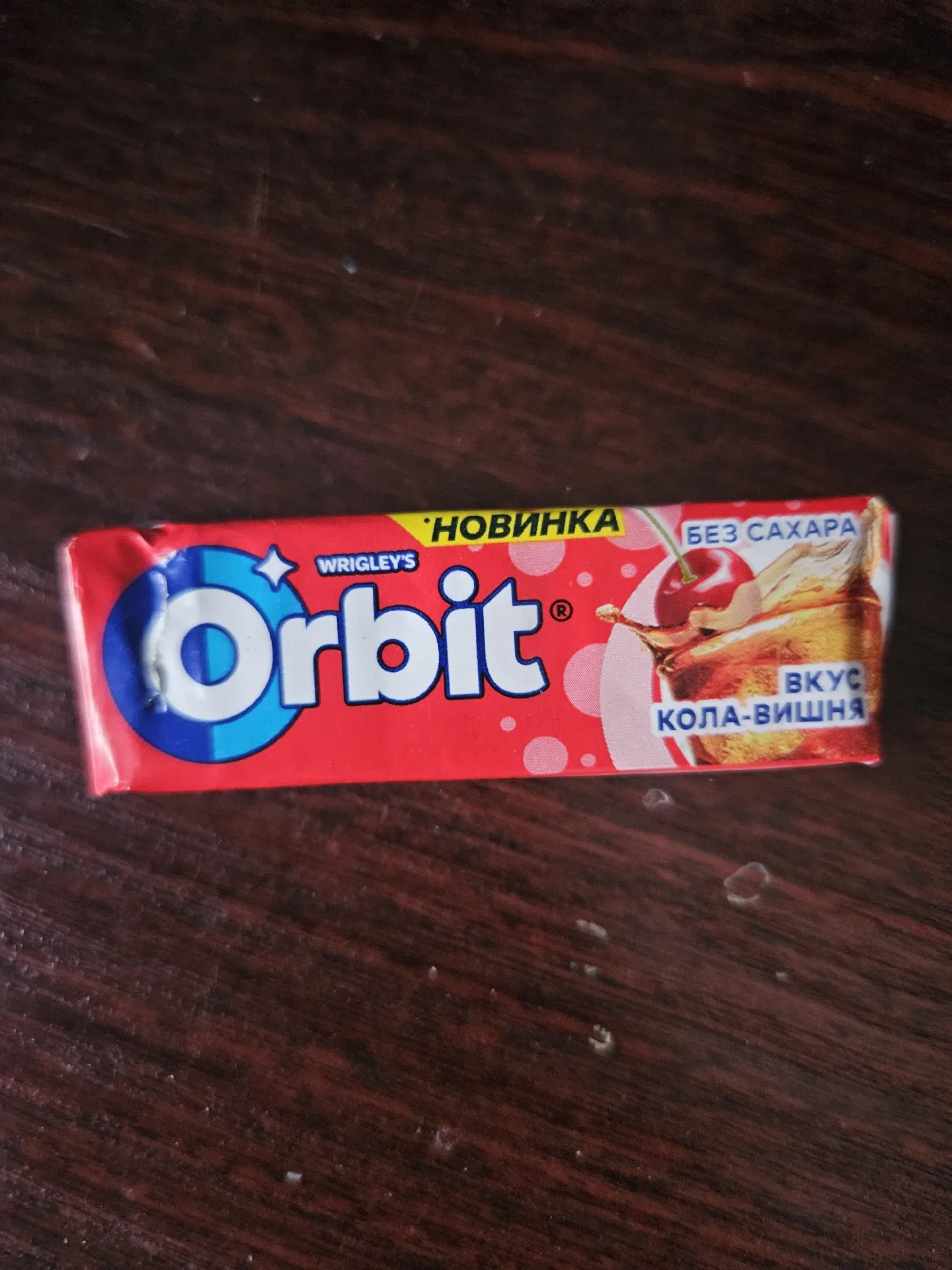 Жевательная резинка Orbit «Кола-Вишня» без сахара, 13,6 г