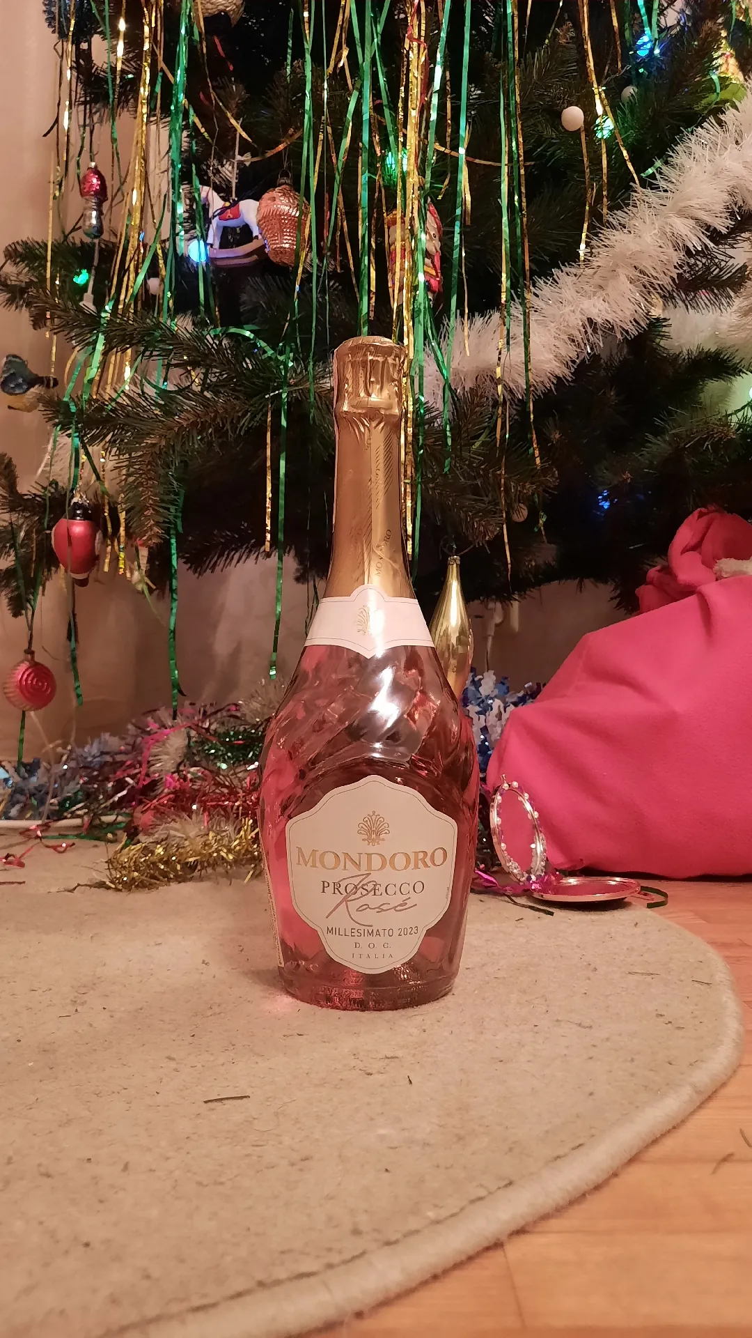 Вино игристое розовое сухое Mondoro Prosecco Rosé DOC, 11%, 0,75 л