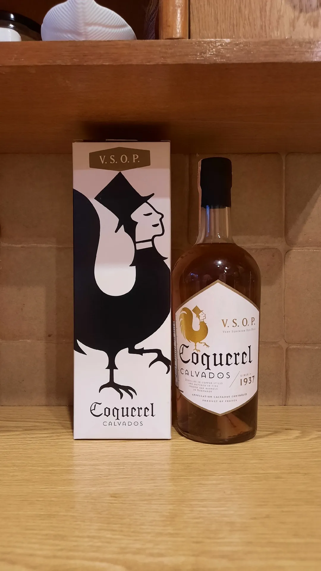 Кальвадос Coquerel VSOP в подарочной коробке, 40%, 0,7 л.