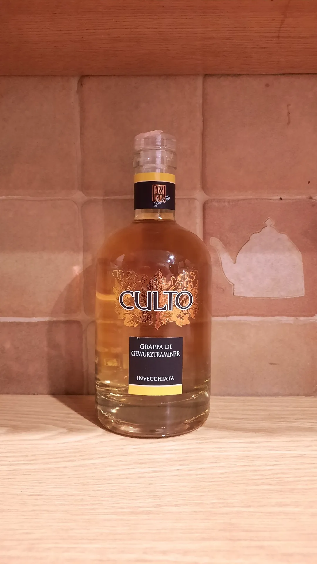 Граппа Culto Grappa di Gewürztraminer Invecchiata, 40%, 0,7 л