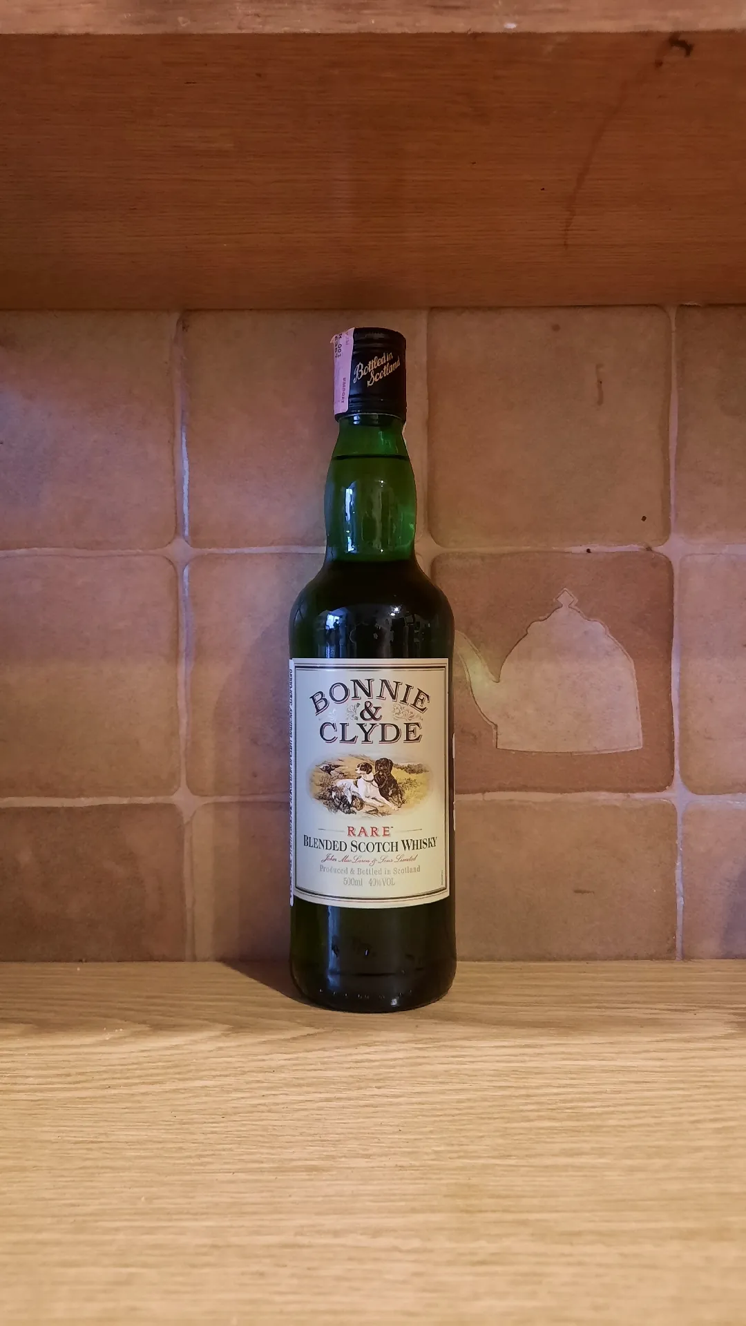 Виски Bonnie & Clyde Rare Blended Scotch Whisky, 40%, 0,5 л