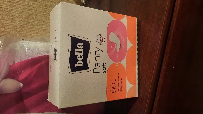 Ежедневные гигиенические прокладки Bella Panty Soft, 60 штук