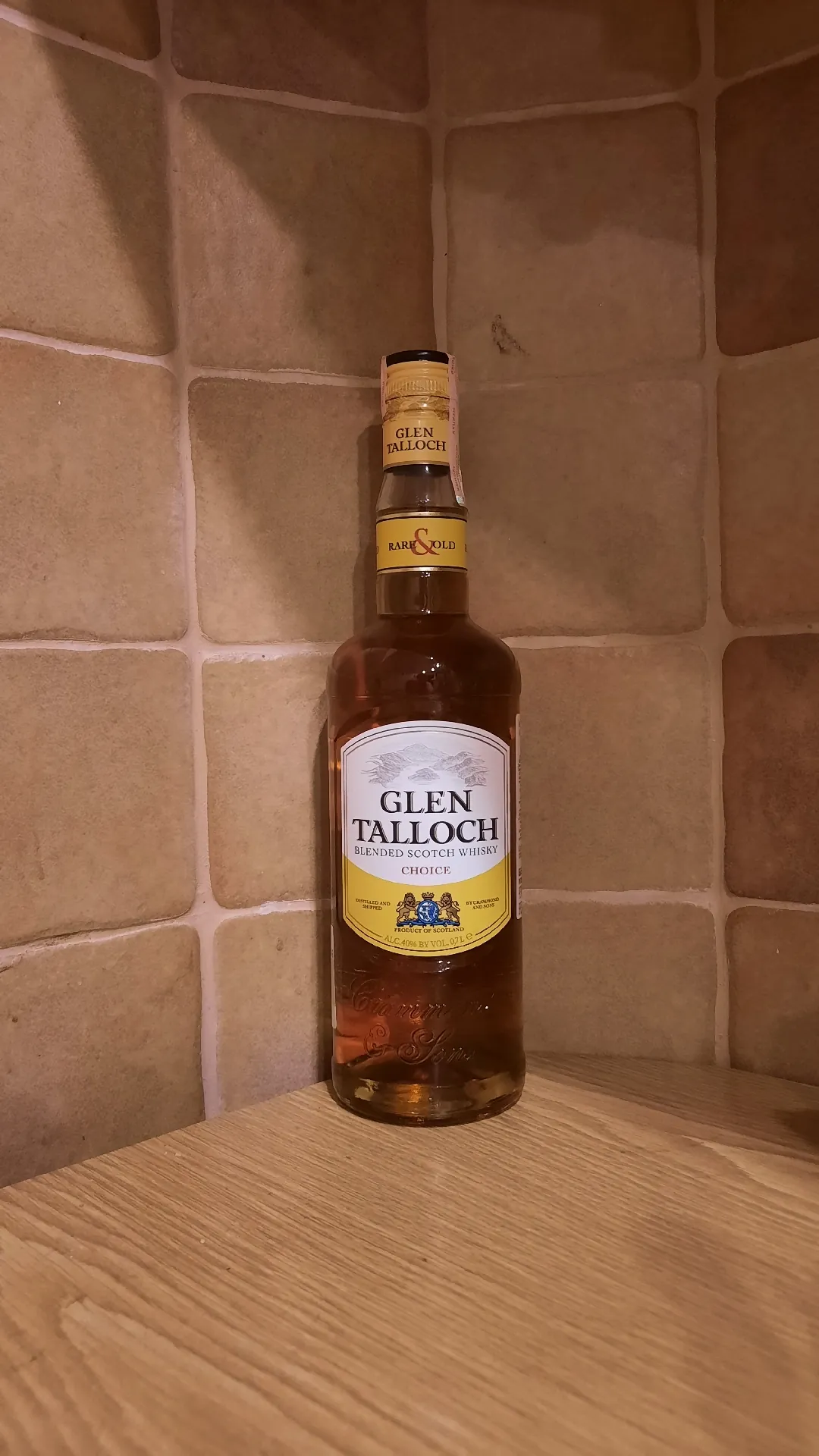 Виски Glen Talloch Blended Scotch Whisky Choice (Rare & Old), 40%, 0,7 л