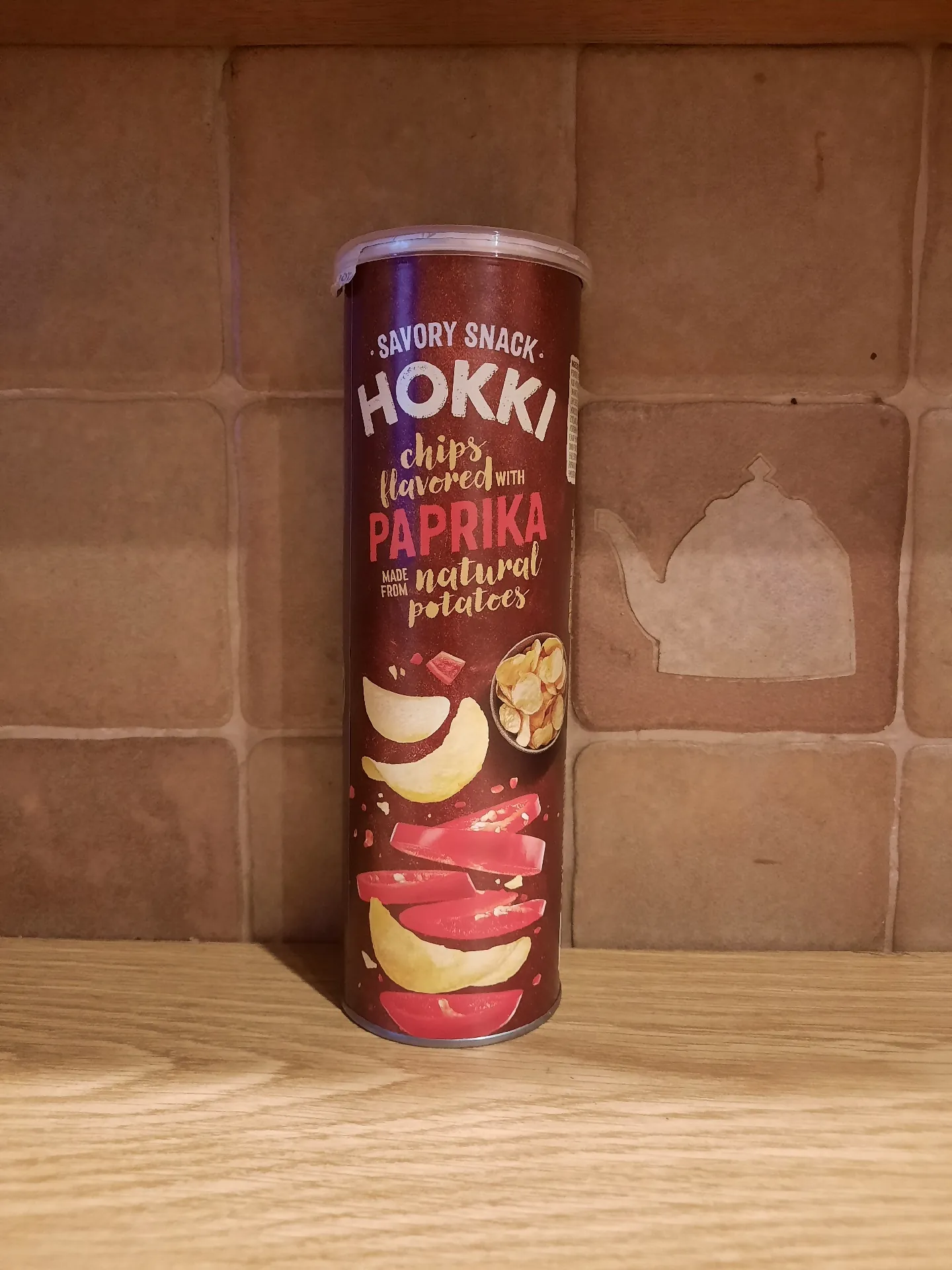 Картофельные чипсы Hokki со вкусом паприки, 120 г