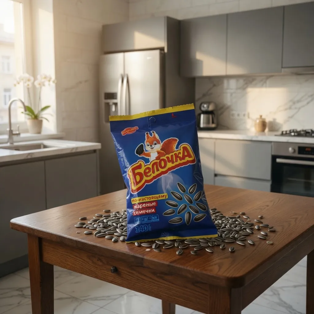 Жареные семечки Белочка Premium, 140 г
