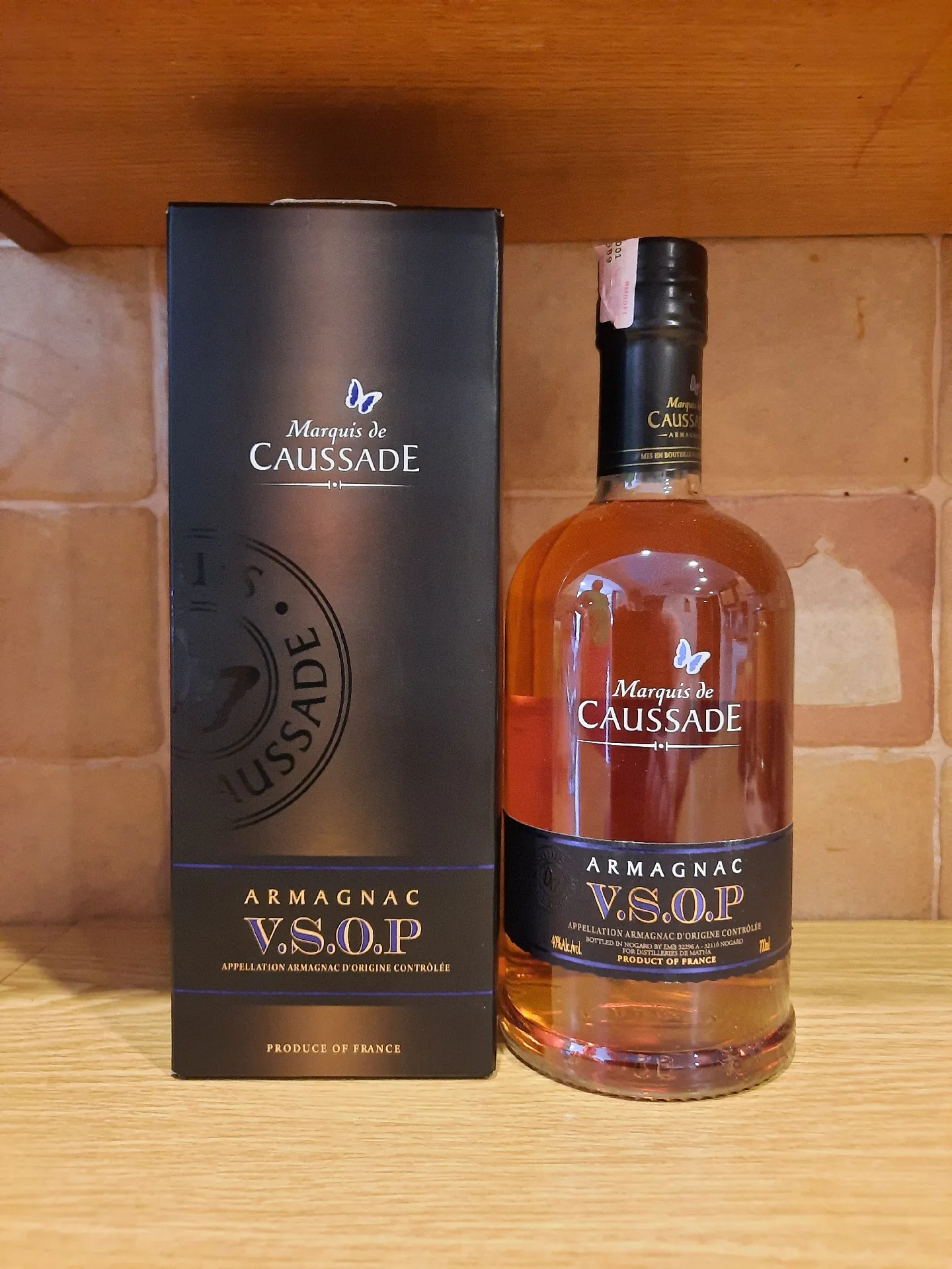 Арманьяк Marquis de Caussade V.S.O.P. в подарочной упаковке, 40%, 0,7 л