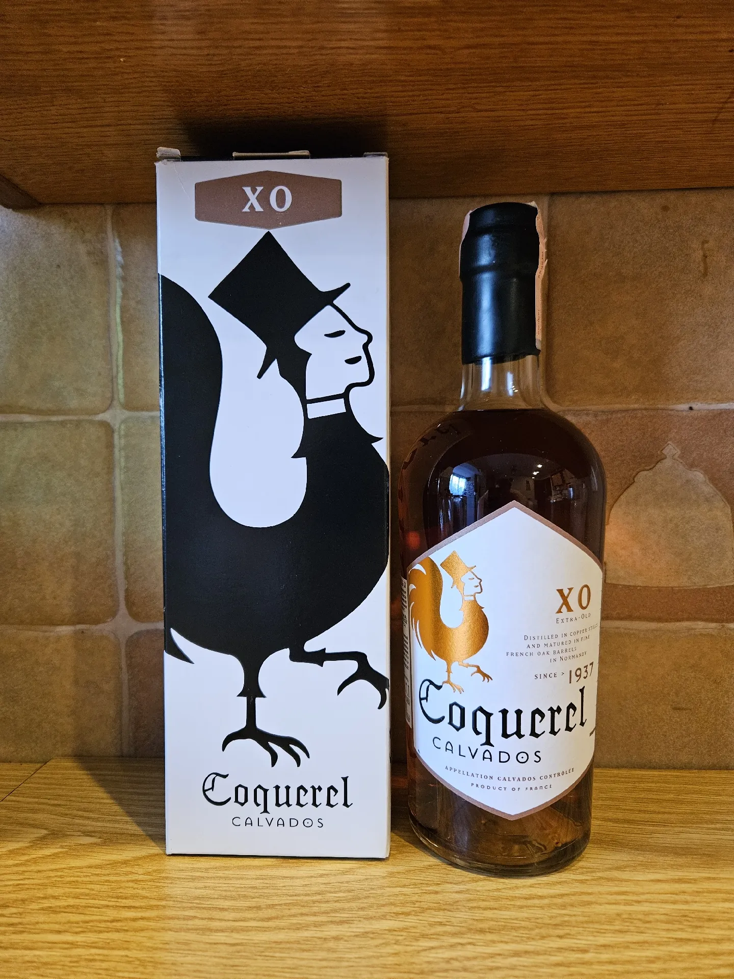 Кальвадос Coquerel XO в подарочной упаковке, 40%, 0,7 л