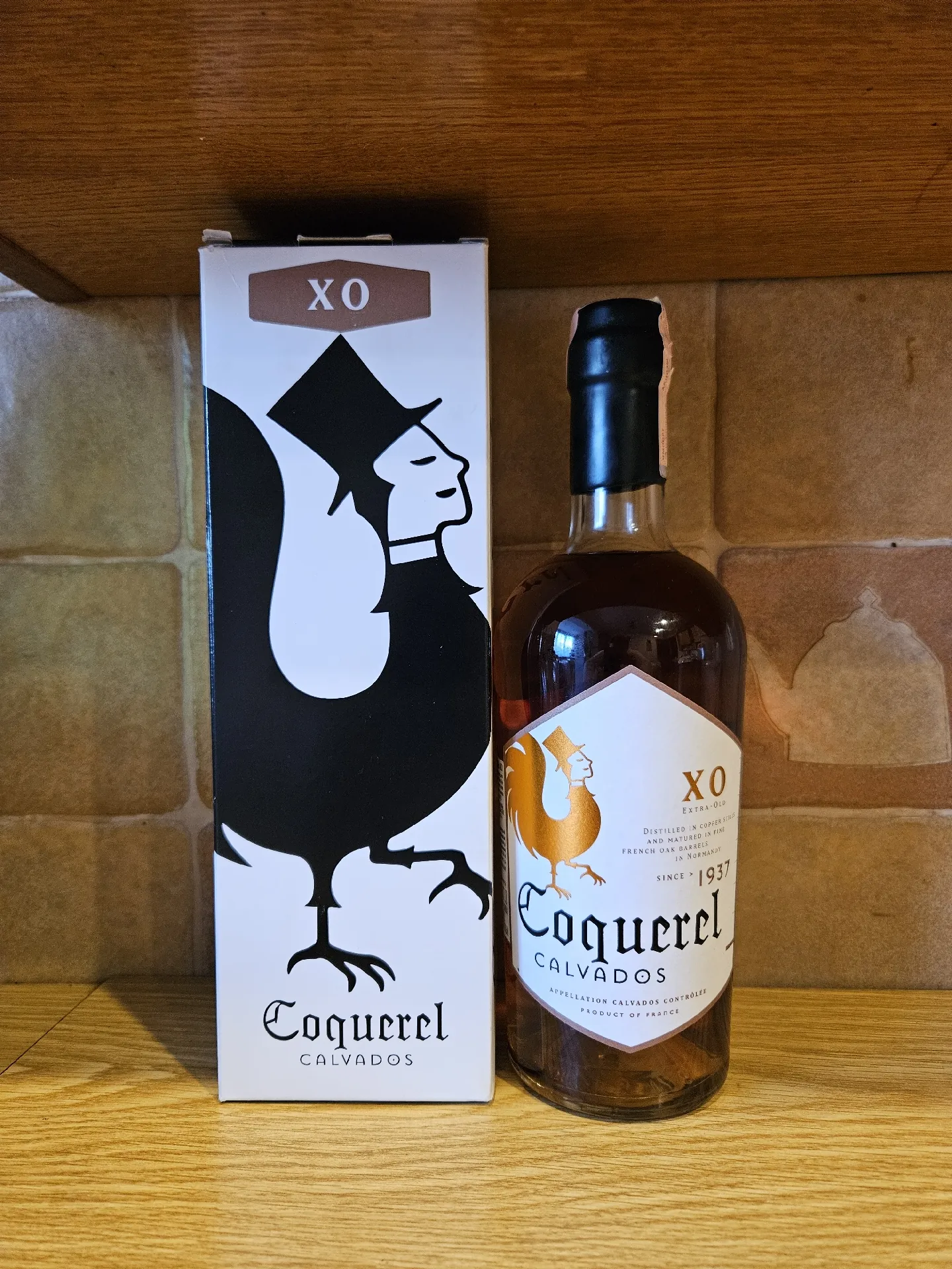 Кальвадос Coquerel XO в подарочной коробке, 40%, 0,7 л